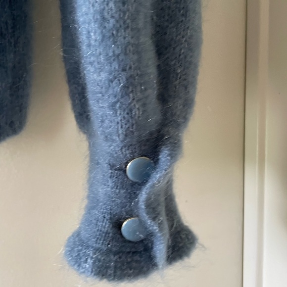 ♦️SOLD♦️Sezane Mia Jumper - Vintage Blue - Picture 4 of 6